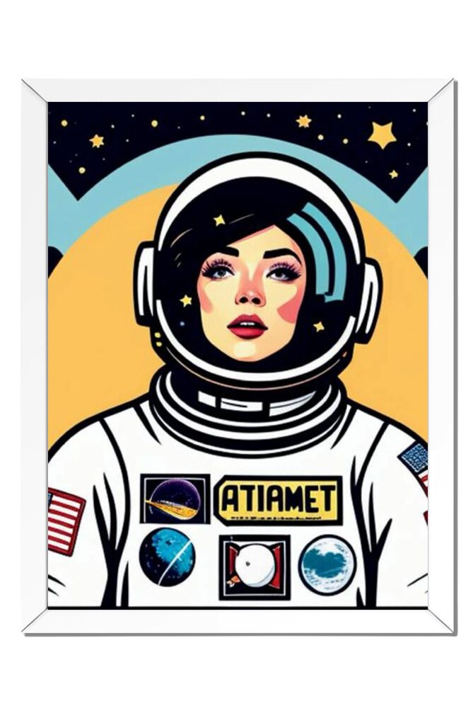 Astronaut - Wall Art Hanging For Home Decor (18 x 24 inches)