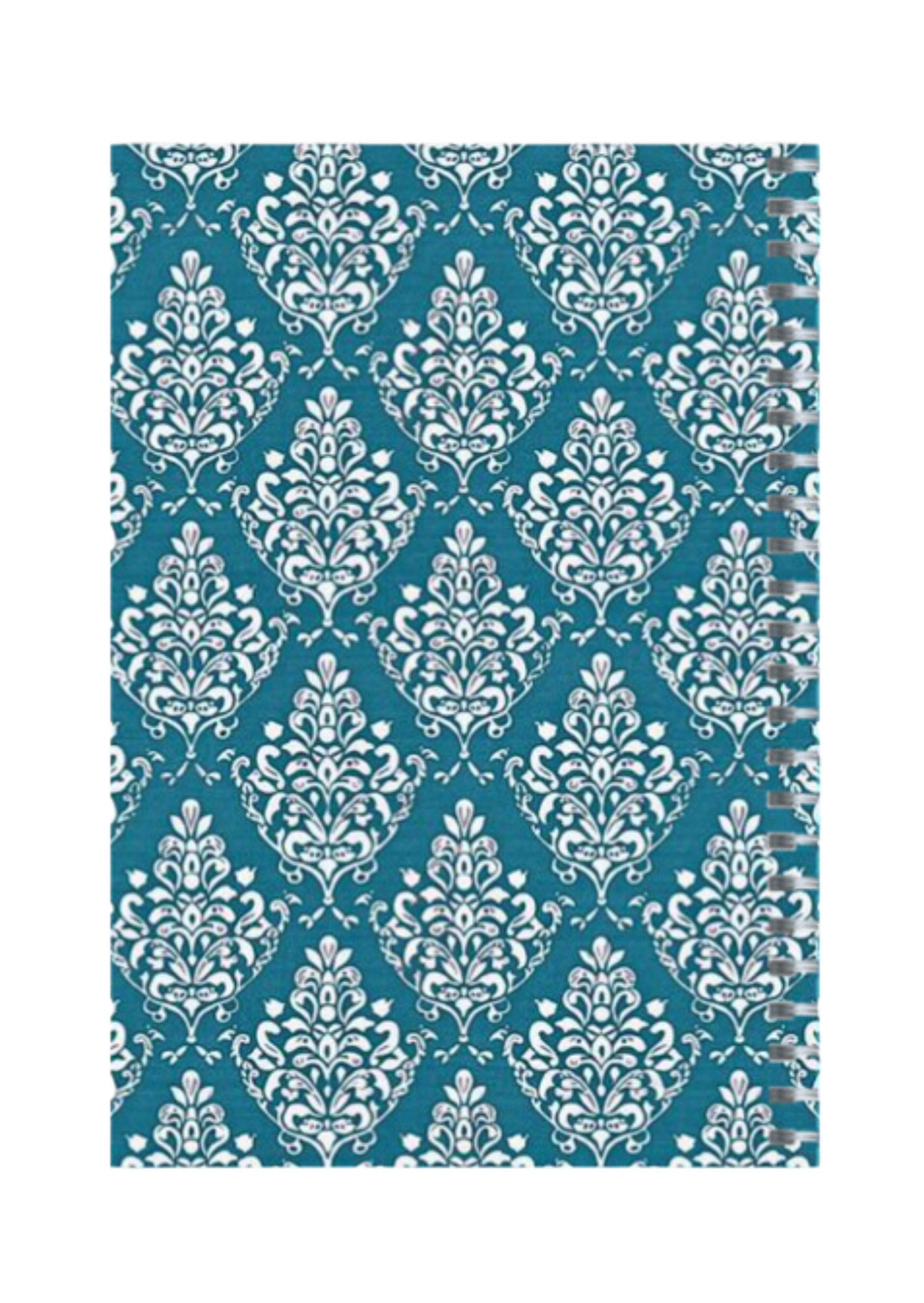 Kashmir - Spiral Notepad A5 Unruled Notebook 120 Pages