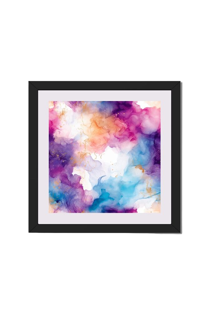 Fluid Art - Wall Art Hanging For Home Decor ( 14 x 14 inches )