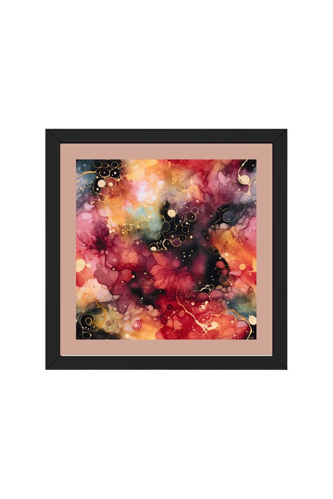 Fluid Art - Wall Art Hanging For Home Decor ( 14 x 14 inches )