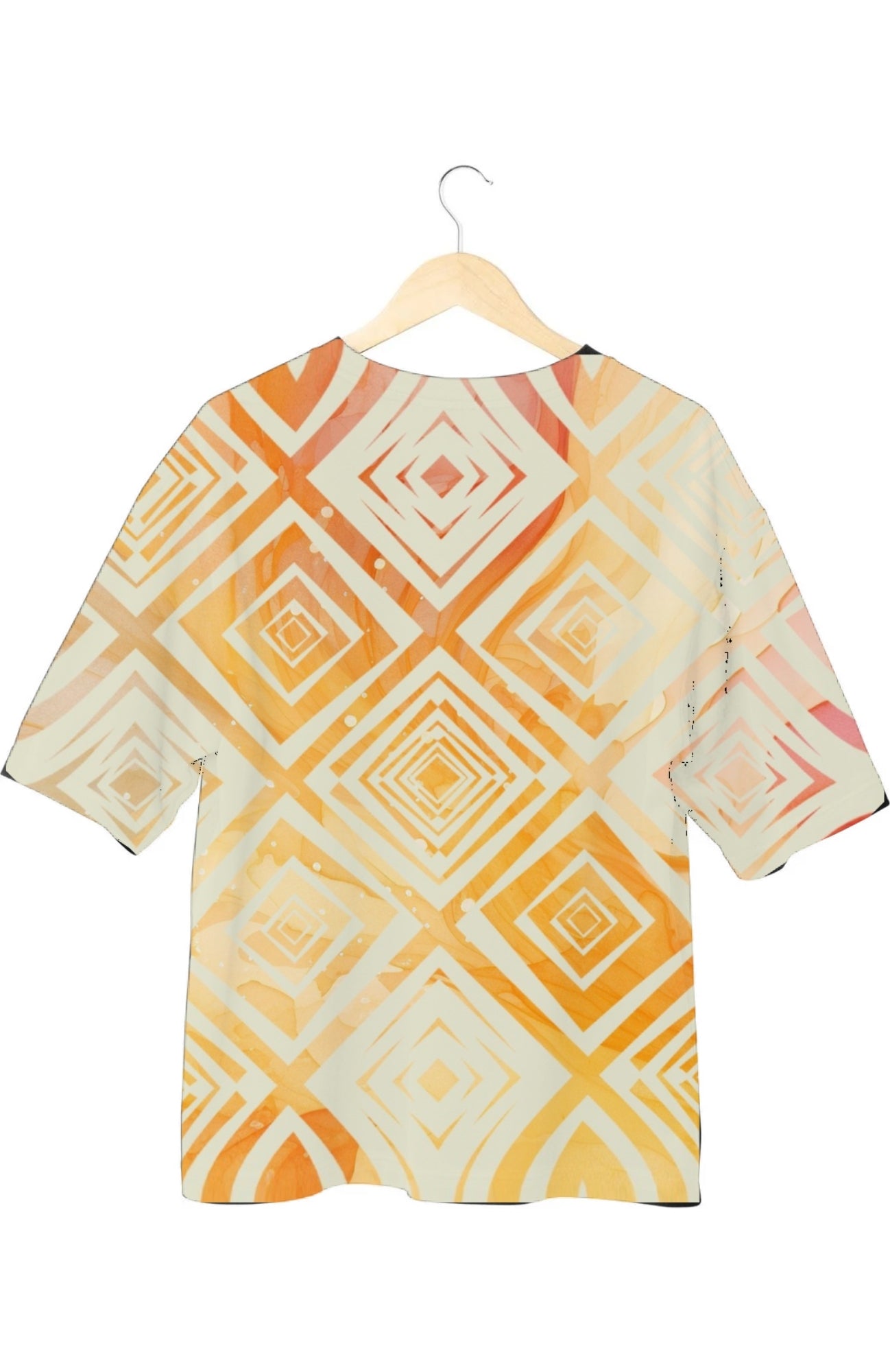 Geoemtric - All Over Print Oversized Tshirt For Men And Women Designer Unisex Tshirt