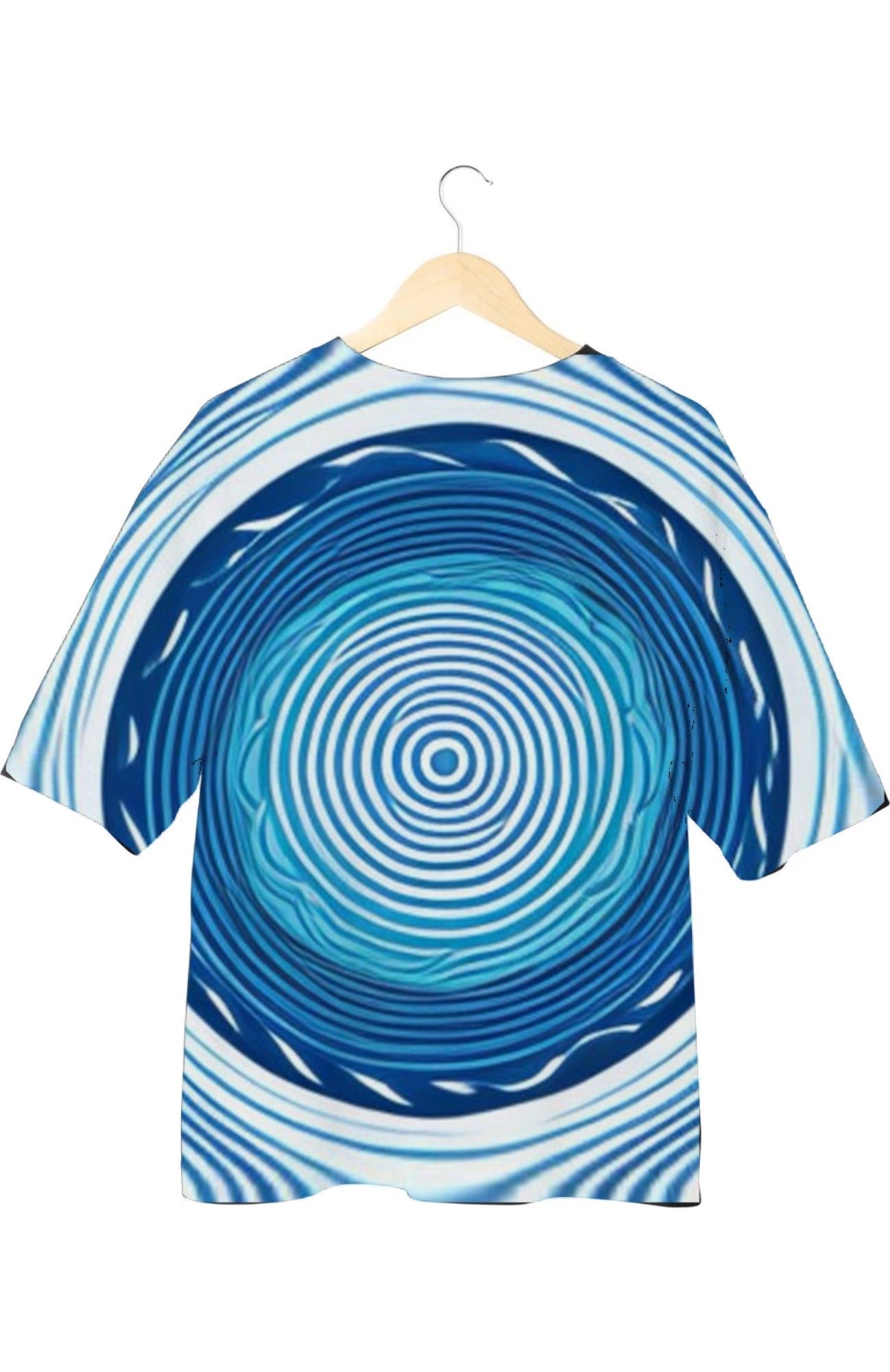 Ocean Waves - All Over Print Oversized Tshirt For Men And Women Designer Unisex Tshirt