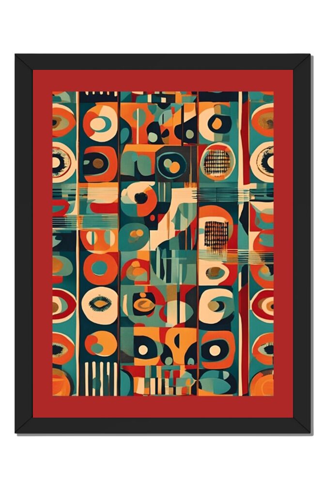 Geometric - Wall Art Hanging For Home Decor (18 x 24 inches)