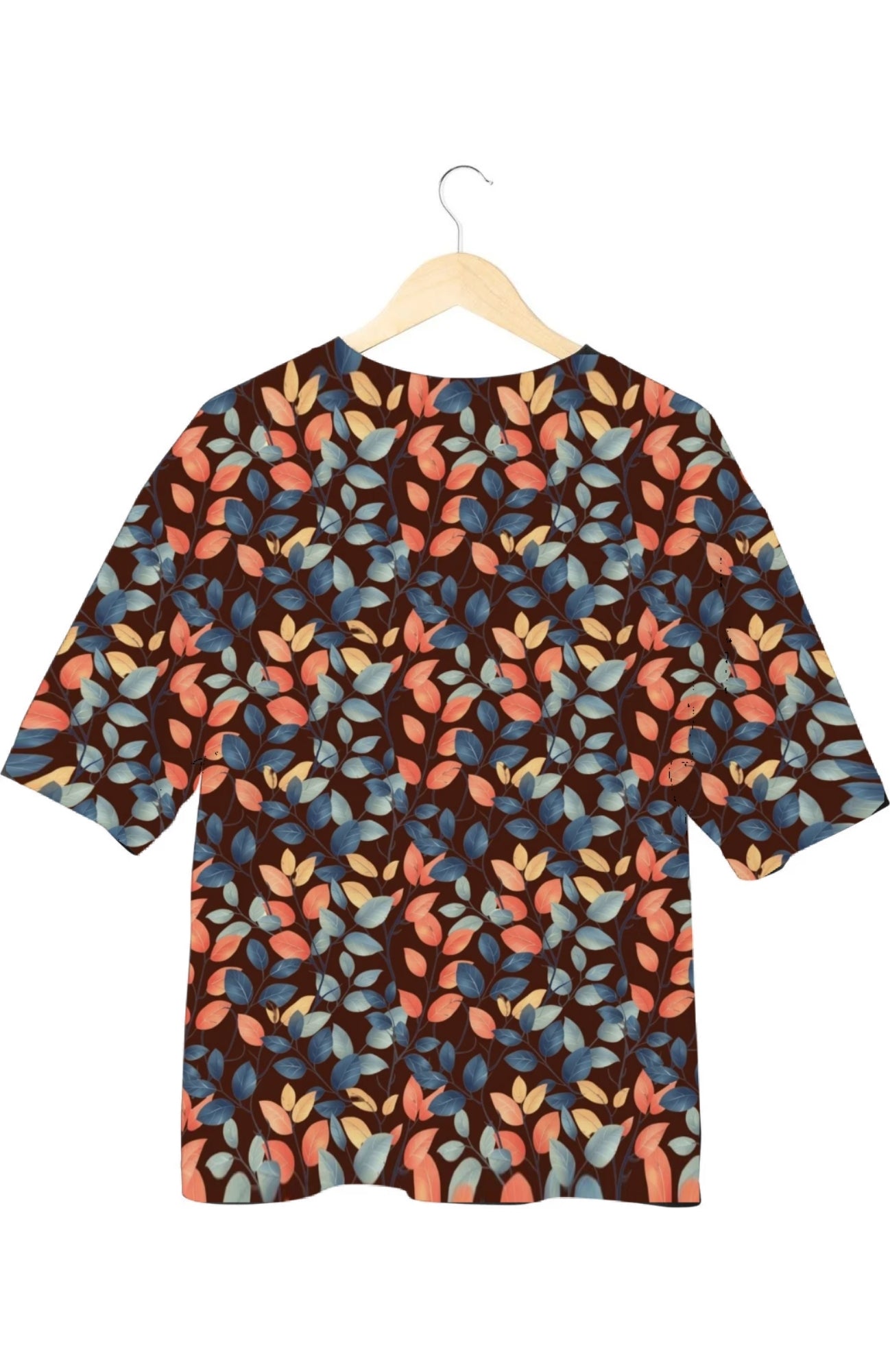 Leaf - All Over Print Oversized Tshirt For Men And Women Designer Unisex Tshirt