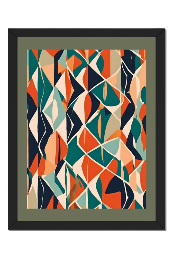 Geometric - Wall Art Hanging For Home Decor (18 x 24 inches)
