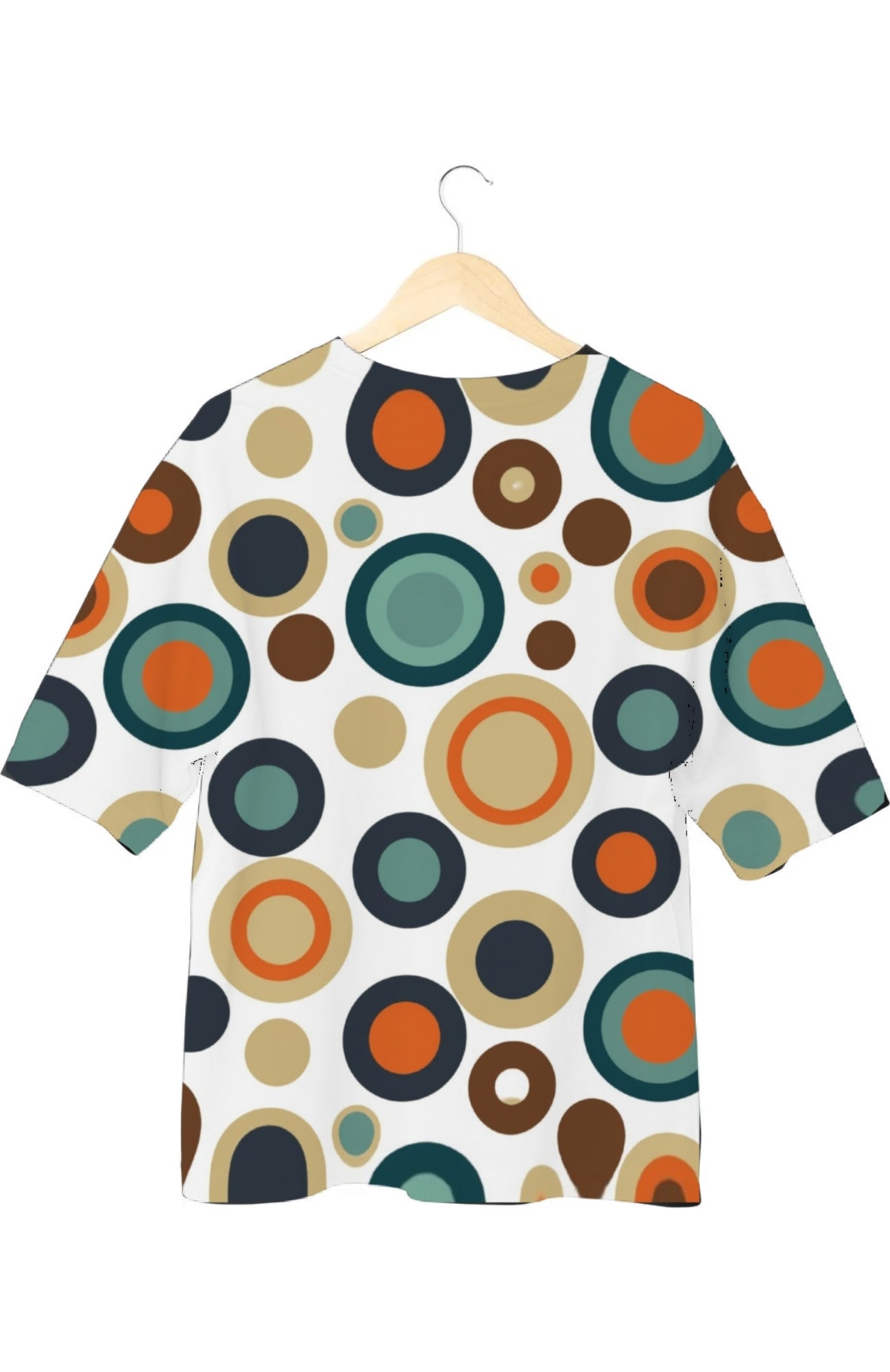 Geoemtric- All Over Print Oversized Tshirt For Men And Women Designer Unisex Tshirt