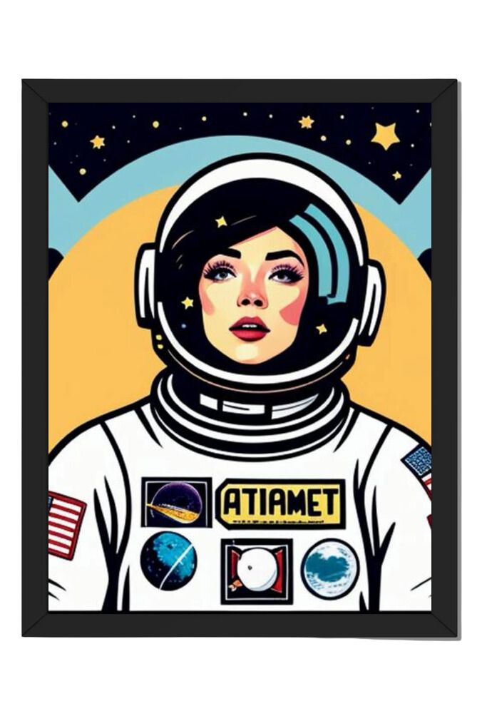 Astronaut - Wall Art Hanging For Home Decor (18 x 24 inches)