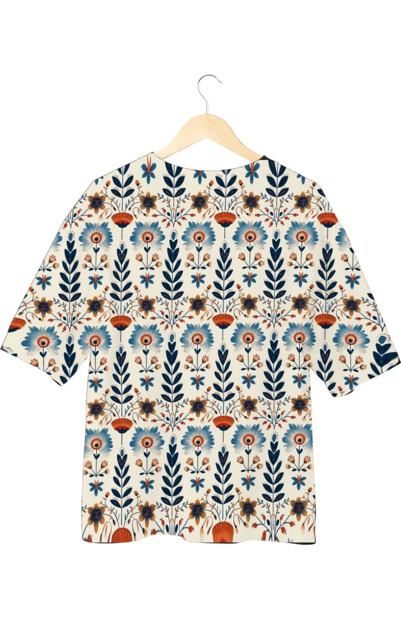 Ethnic - All Over Print Oversized Tshirt For Men And Women Designer Unisex Tshirt