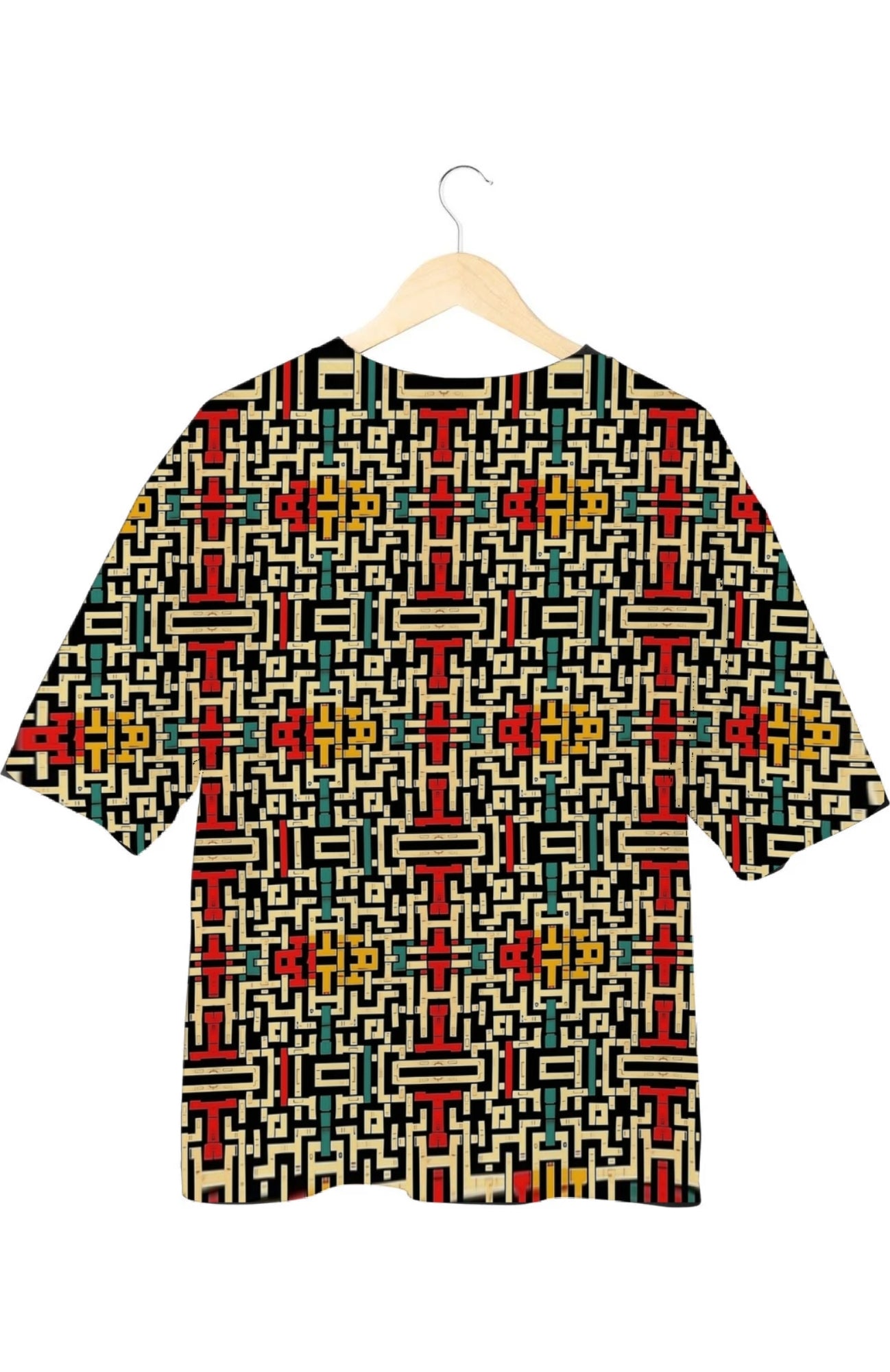 Geometric - All Over Print Oversized Tshirt For Men And Women Designer Unisex Tshirt