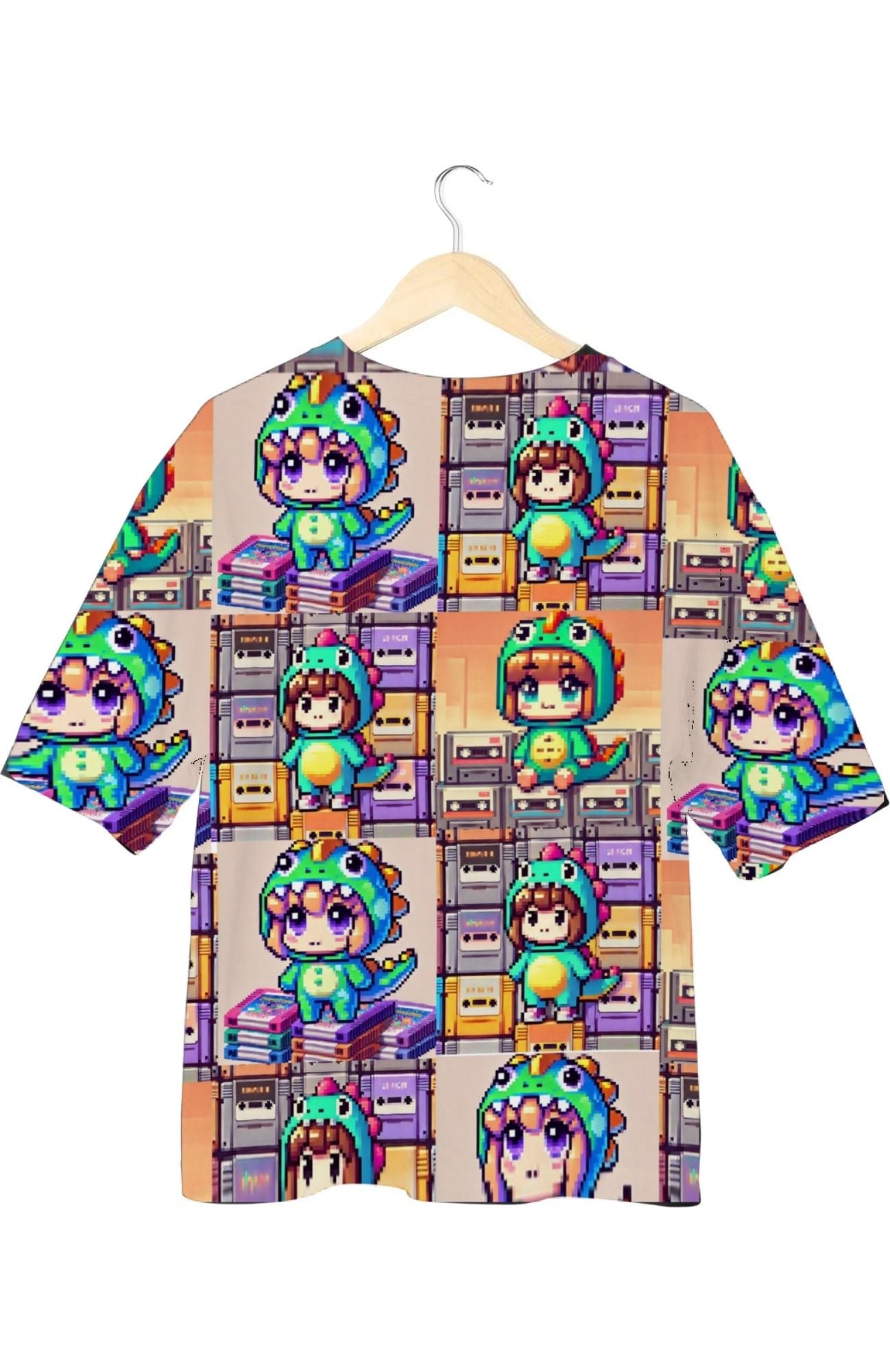 Pixel - All Over Print Oversized Tshirt For Men And Women Designer Unisex Tshirt