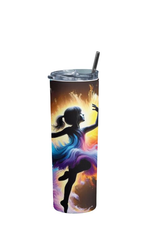 Elysian Hue - Stainless Steel Tumbler Water Bottle 20 OZ(590ml) Coffee Tumbler
