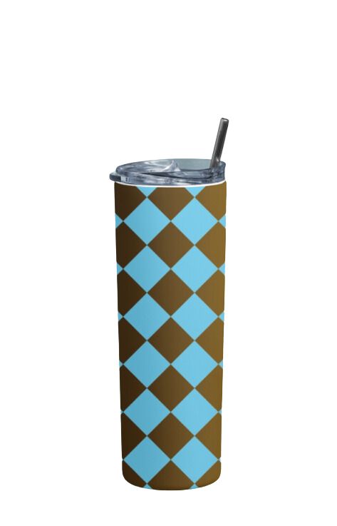 Geometric - Stainless Steel Tumbler Water Bottle 20 OZ(590ml) Coffee Tumbler