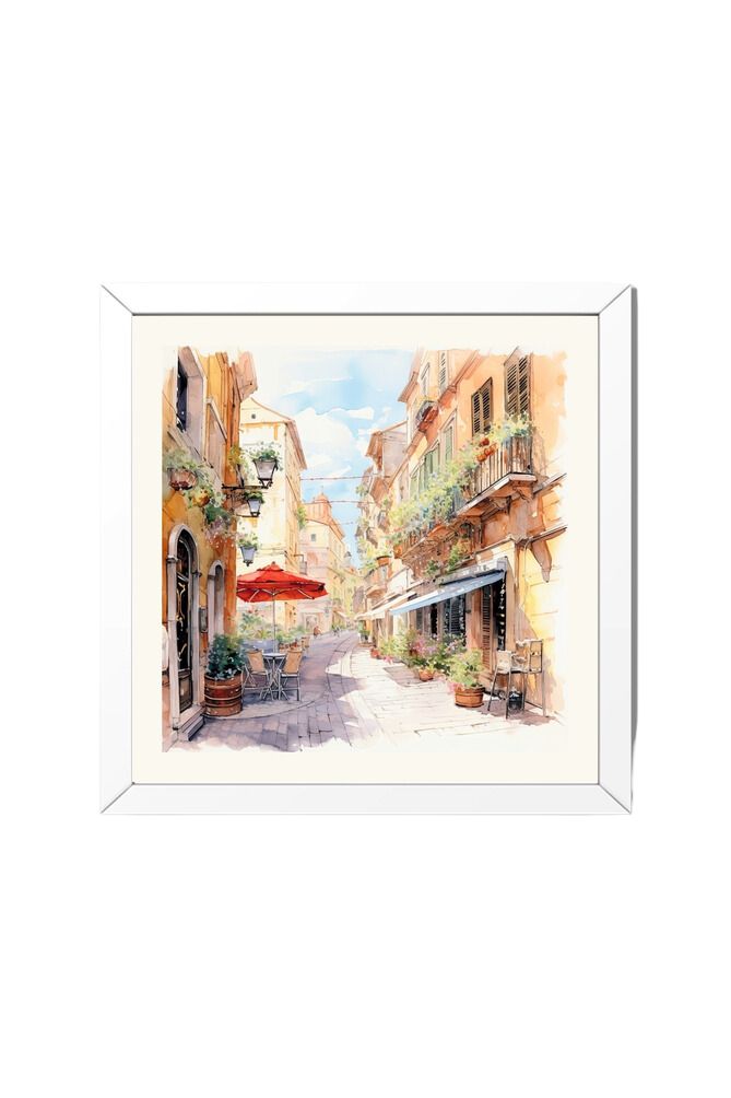 European Clip Art - Wall Art Hanging For Home Decor ( 14 x 14 inches )