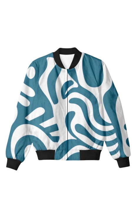 Retro - Unisex Bomber Jacket For Men And Women