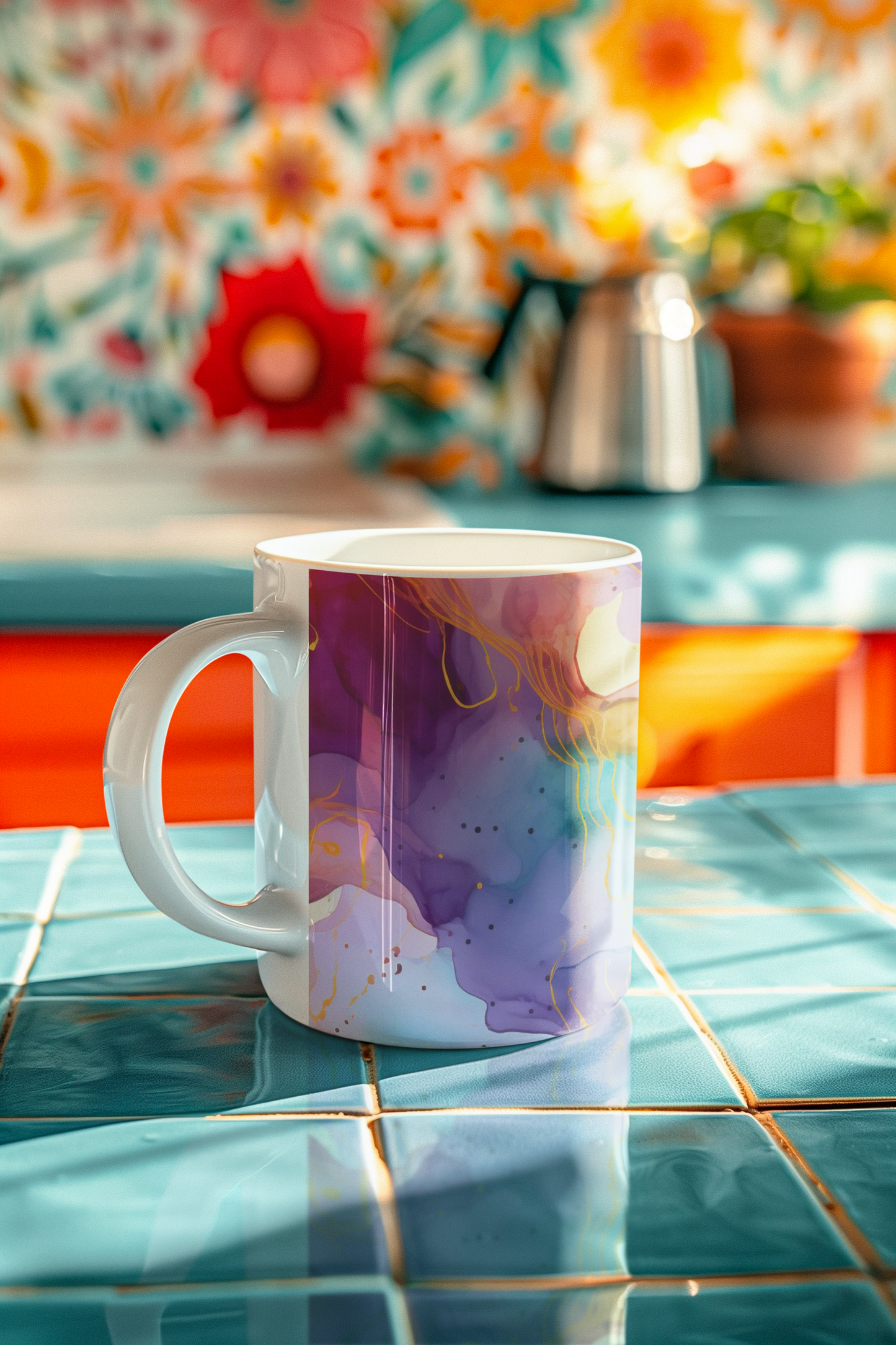 Fluid Art - Ceramic Coffee Mug 11 ounce(330ml)