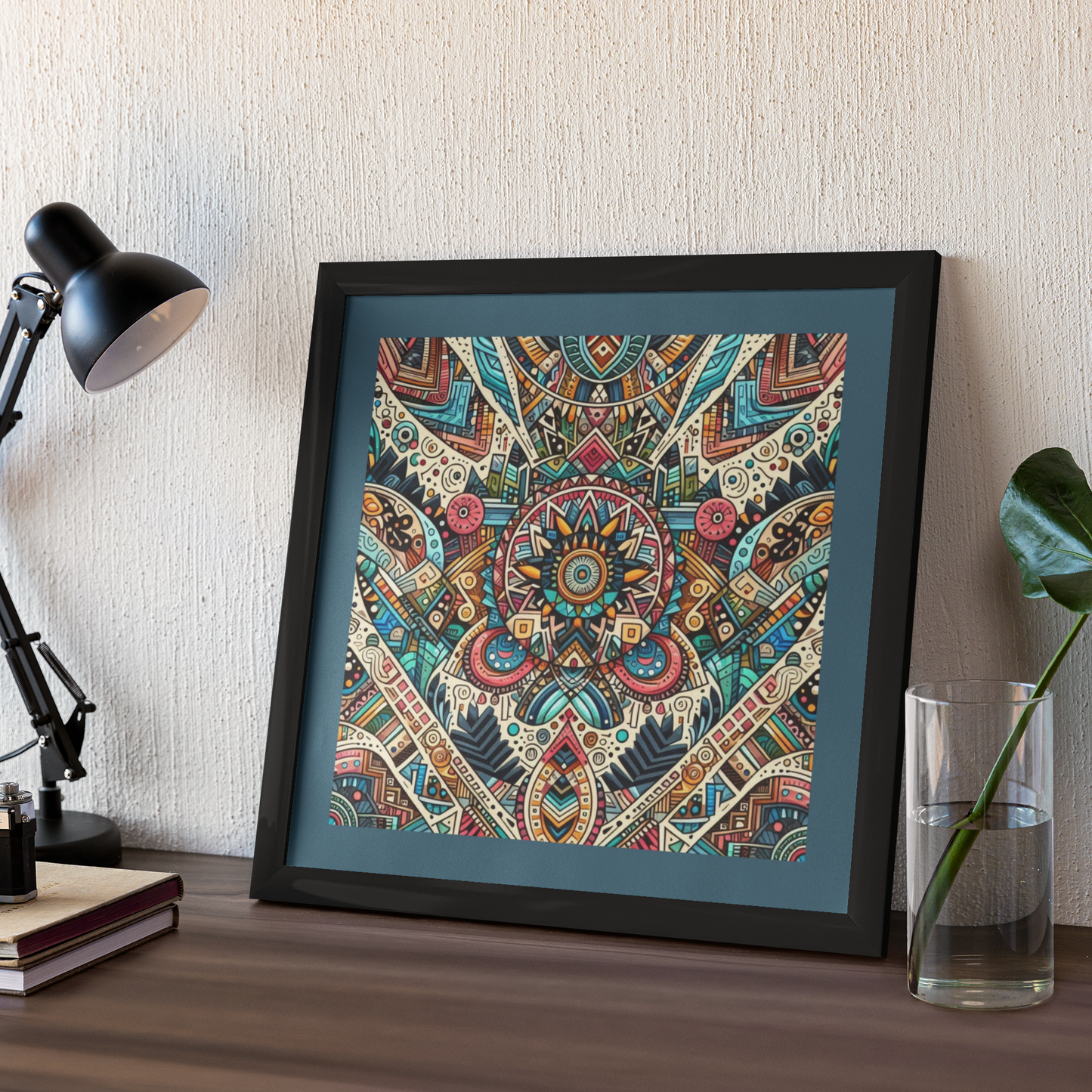 Geometric - Wall Art Hanging For Home Decor ( 14 x 14 inches)