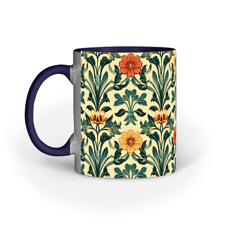 Floral - Ceramic Coffee Mug 11 ounce(330ml)