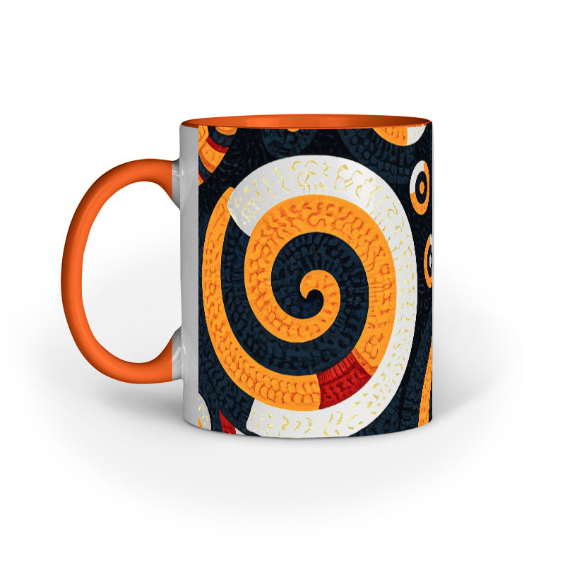 Polka Halo - Ceramic Coffee Mug 11 ounce(330ml)