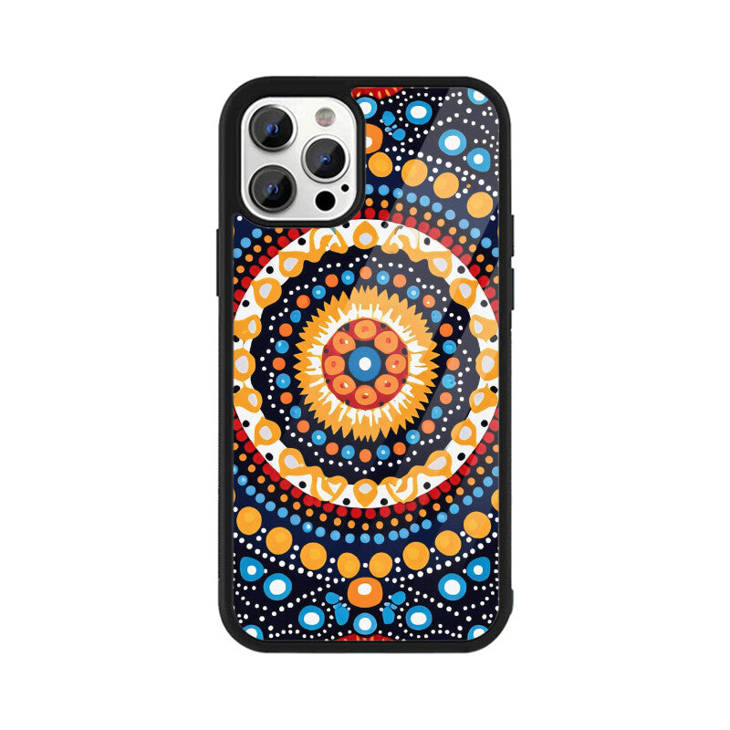 Dotted Mandala - iPhone Case and Cover