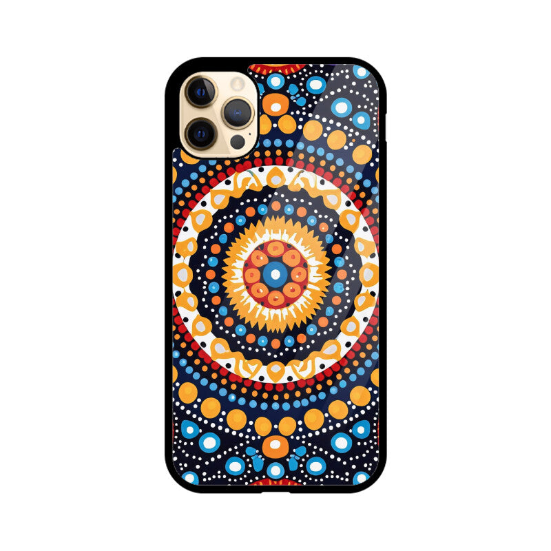 Dotted Mandala - iPhone Case and Cover