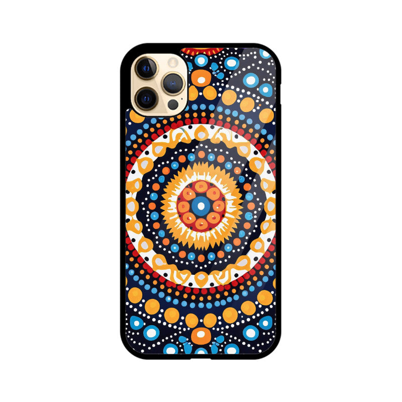 Dotted Mandala - iPhone Case and Cover