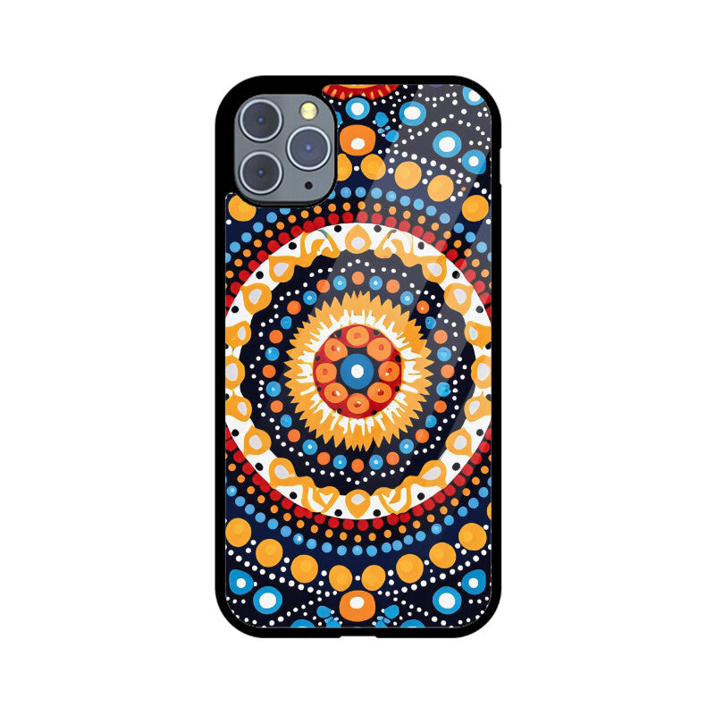 Dotted Mandala - iPhone Case and Cover