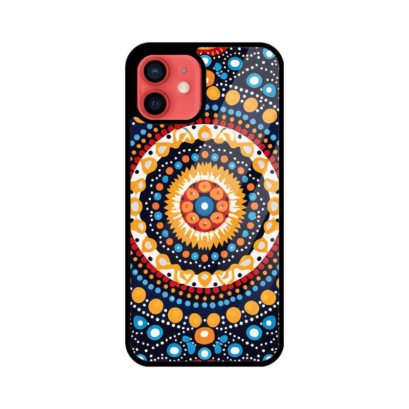 Dotted Mandala - iPhone Case and Cover