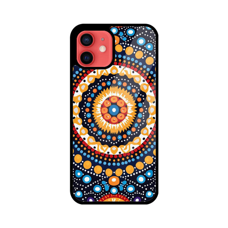 Dotted Mandala - iPhone Case and Cover