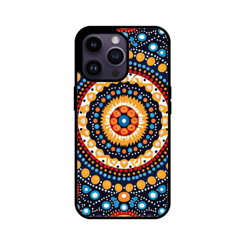 Dotted Mandala - iPhone Case and Cover