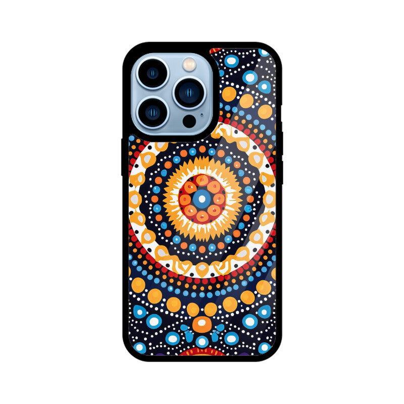 Dotted Mandala - iPhone Case and Cover