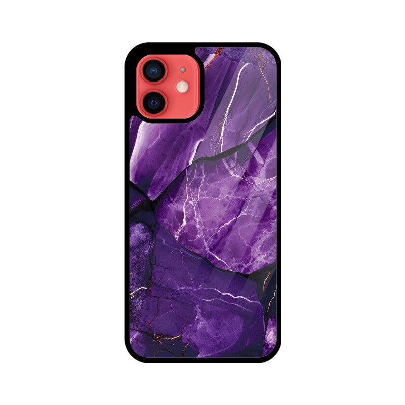 Purple Marble - iPhone Case and Cover