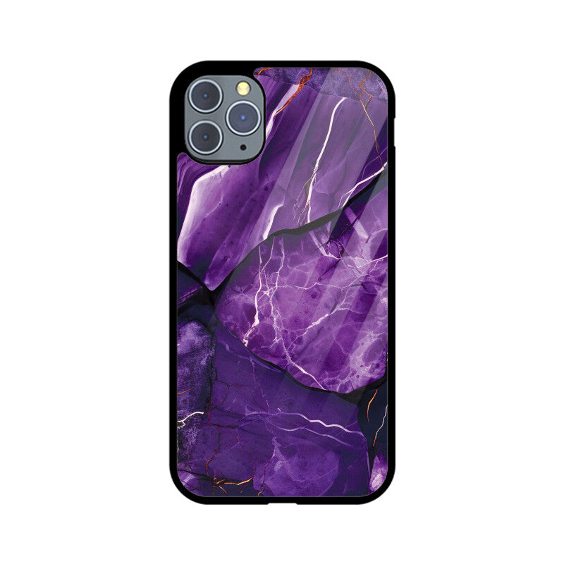 Purple Marble - iPhone Case and Cover