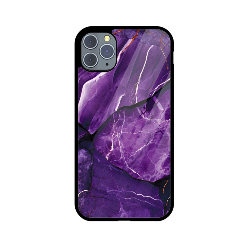 Purple Marble - iPhone Case and Cover
