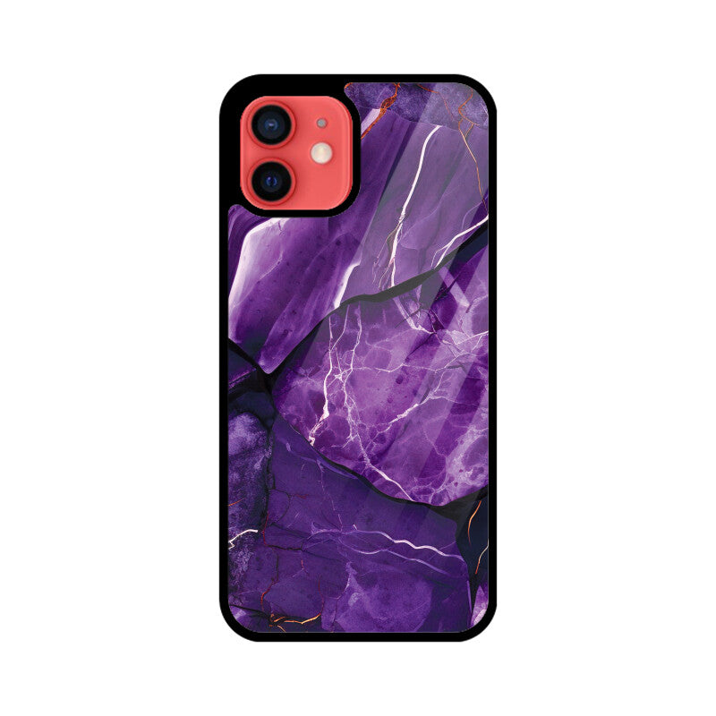 Purple Marble - iPhone Case and Cover