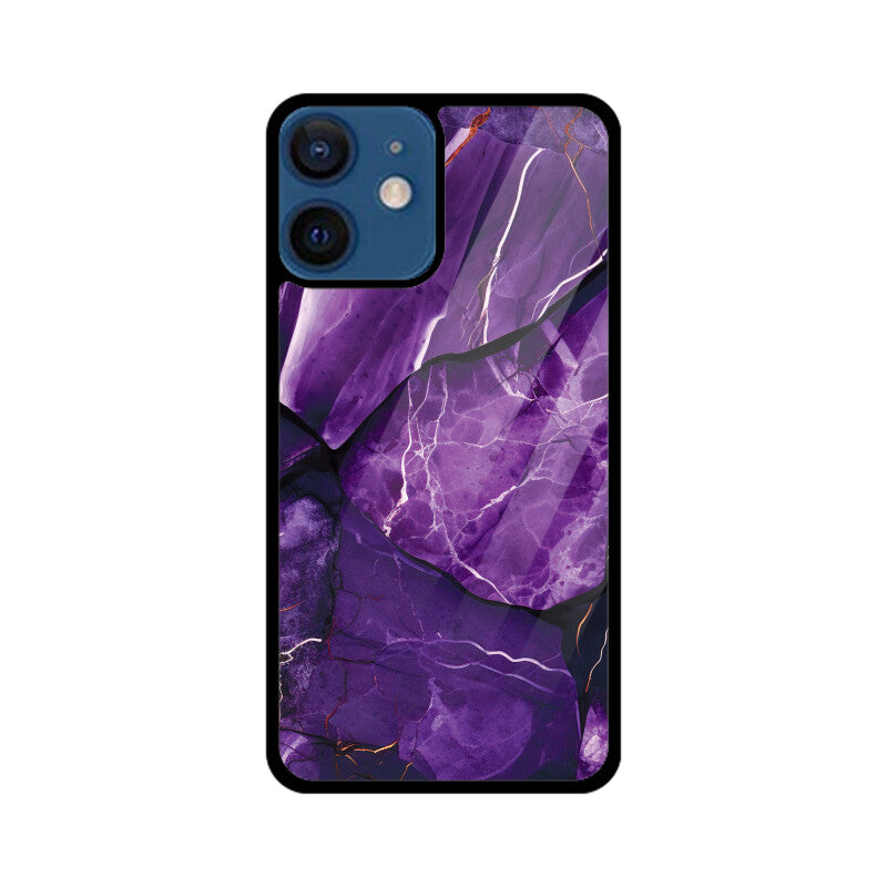 Purple Marble - iPhone Case and Cover