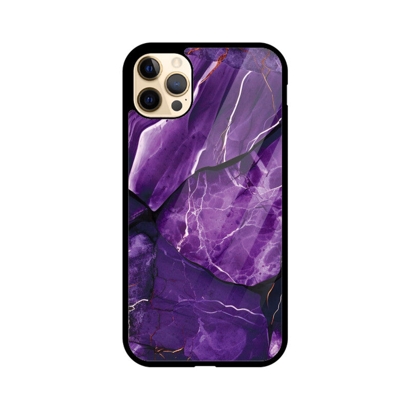 Purple Marble - iPhone Case and Cover