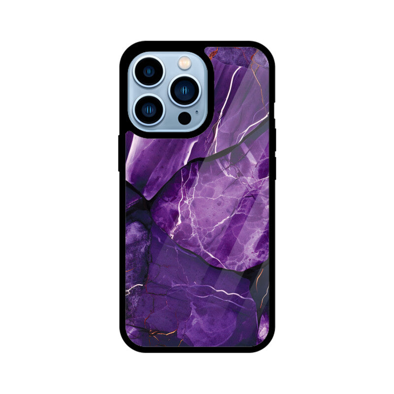 Purple Marble - iPhone Case and Cover