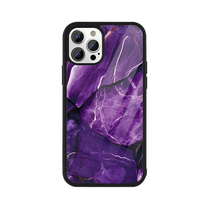 Purple Marble - iPhone Case and Cover
