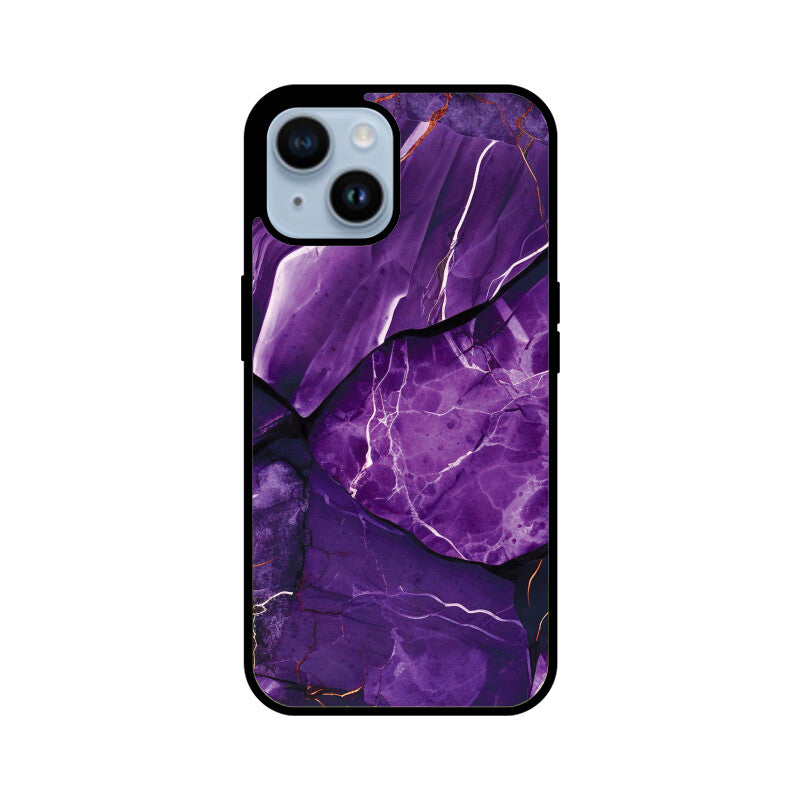 Purple Marble - iPhone Case and Cover