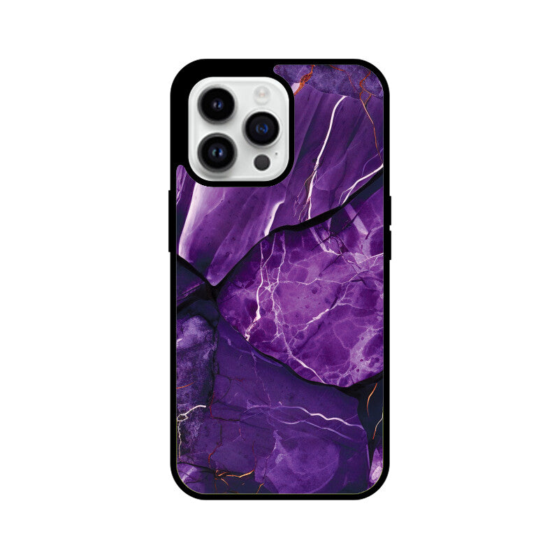Purple Marble - iPhone Case and Cover