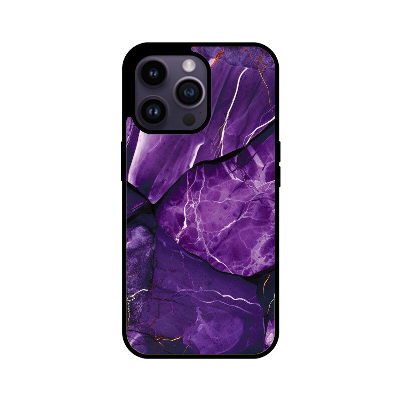 Purple Marble - iPhone Case and Cover