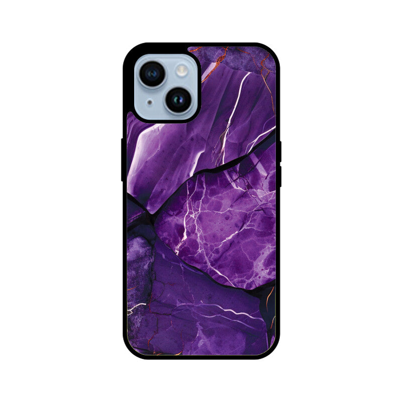 Purple Marble - iPhone Case and Cover