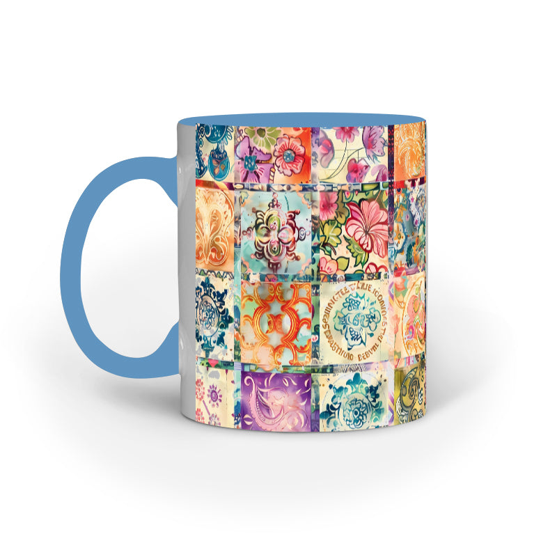 Cross Stich - Ceramic Coffee Mug 11 ounce(330ml)