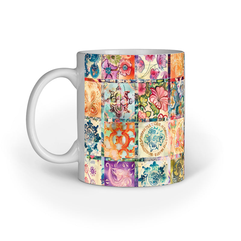Cross Stich - Ceramic Coffee Mug 11 ounce(330ml)