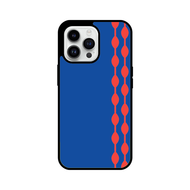 Red and Blue - iPhone Case and Cover