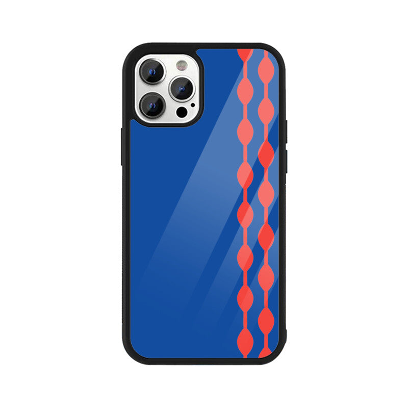 Red and Blue - iPhone Case and Cover
