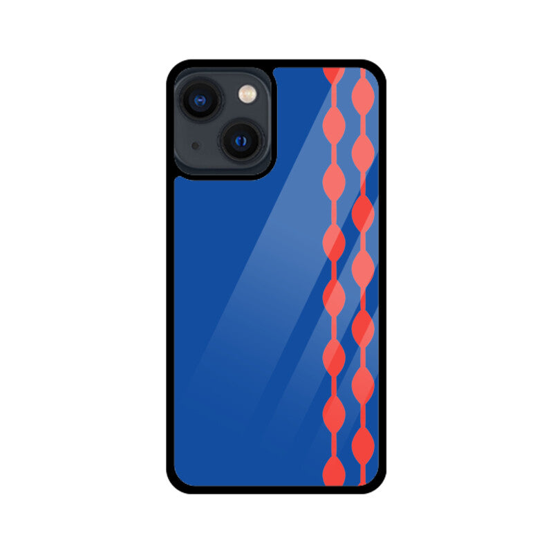 Red and Blue - iPhone Case and Cover