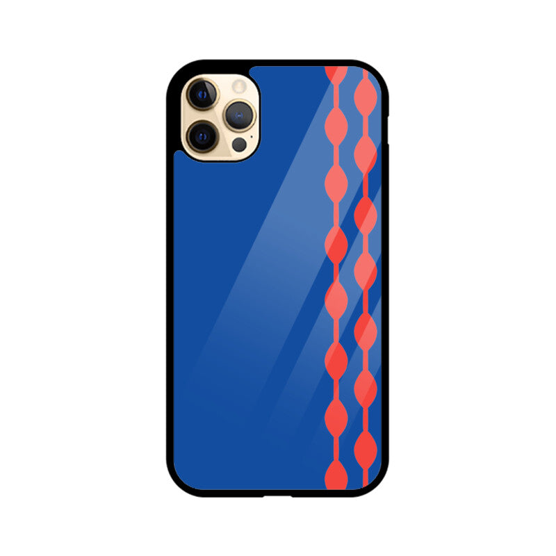 Red and Blue - iPhone Case and Cover