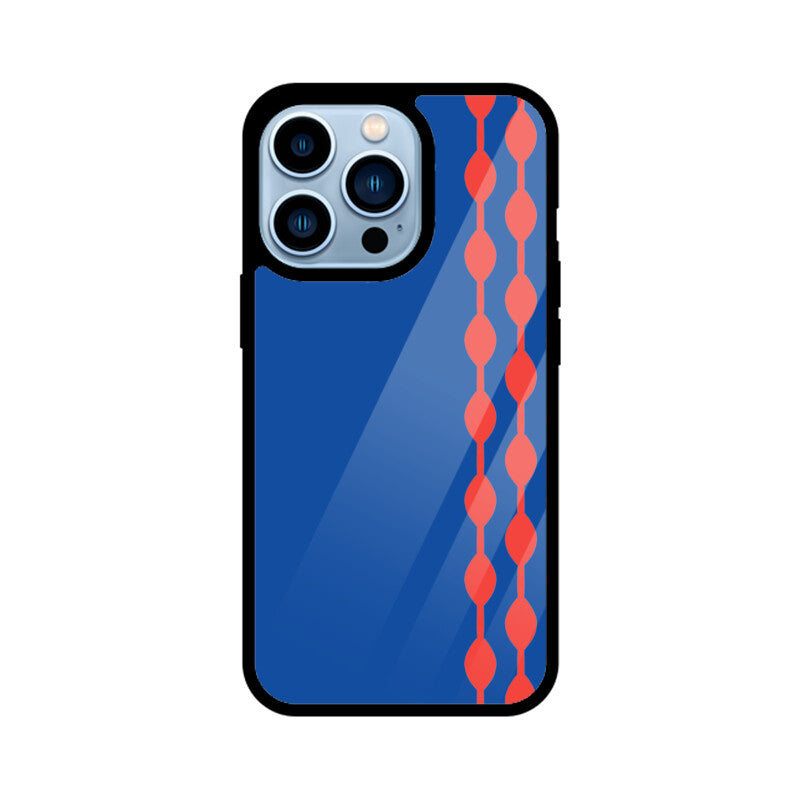 Red and Blue - iPhone Case and Cover