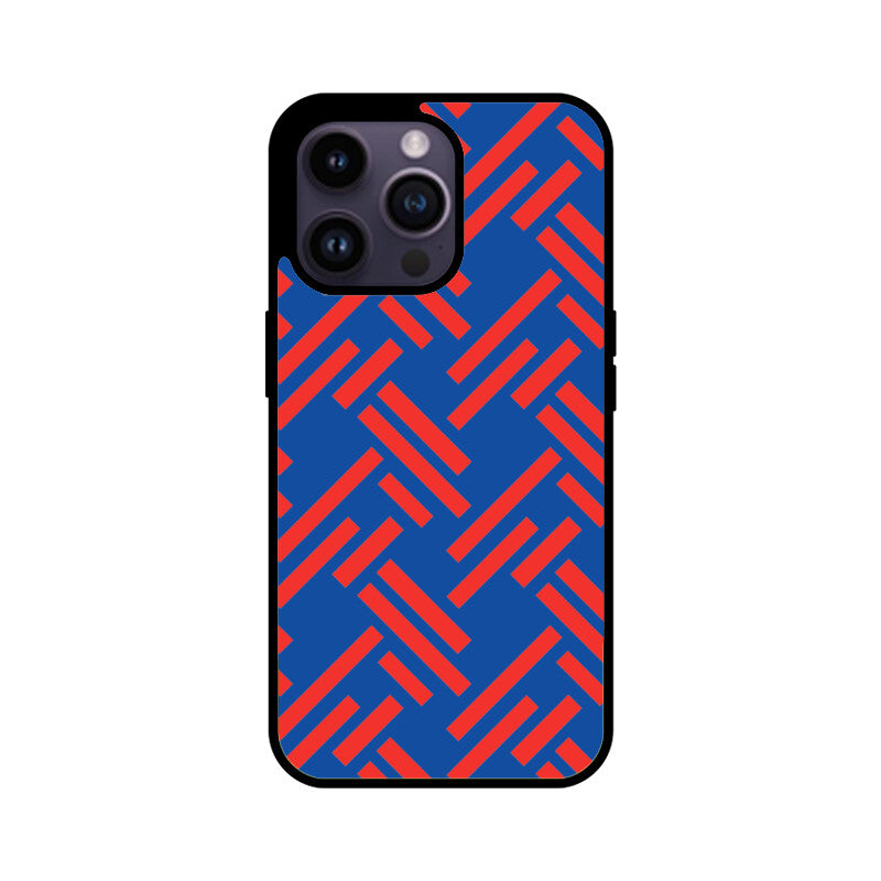 Red and Blue - iPhone Case and Cover